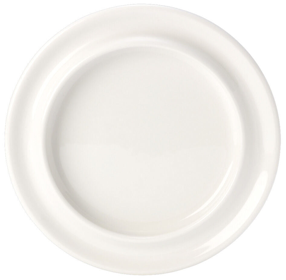 Simplicity White Plate 21.5cm (8 1/2") - Pack 12