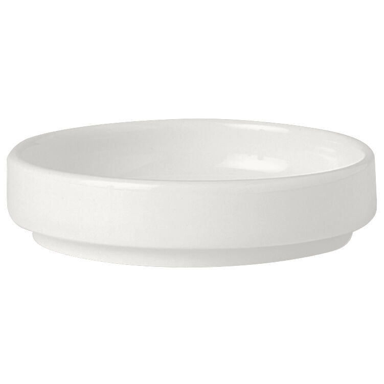 Simplicity White Round Stacking Tray 10.25cm (4") - Pack 12