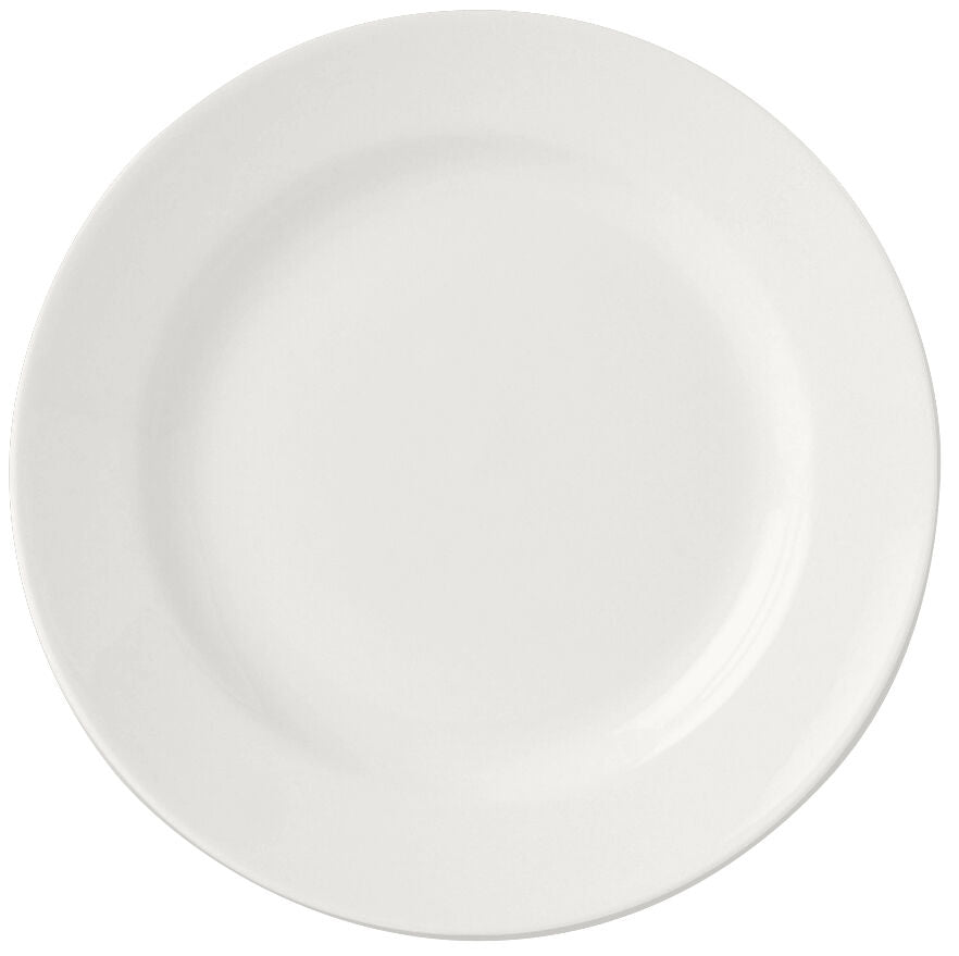 Simplicity White Harmony Plate 32cm (12 1/2") - Pack 6