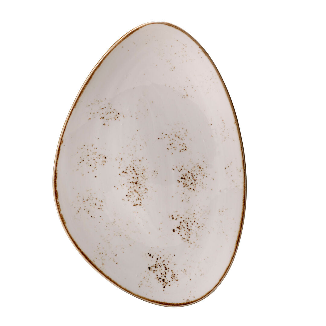 Craft White Freestyle Plate 37cm (14 5/8") - Pack 6