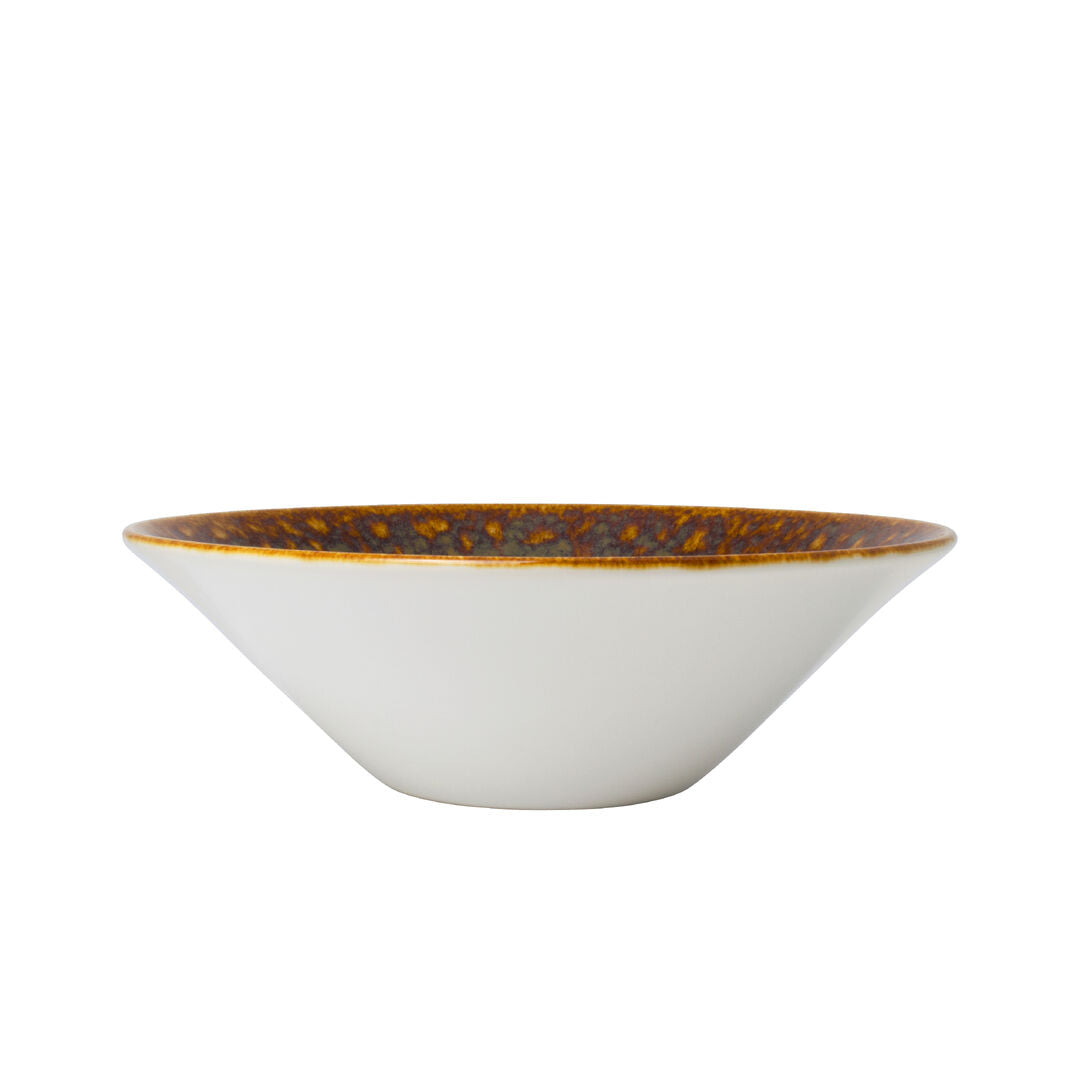 Vesuvius Amber Essence Bowl 16.5cm 58.5cl (6 1/2" 20 3/5oz) - Pack 12