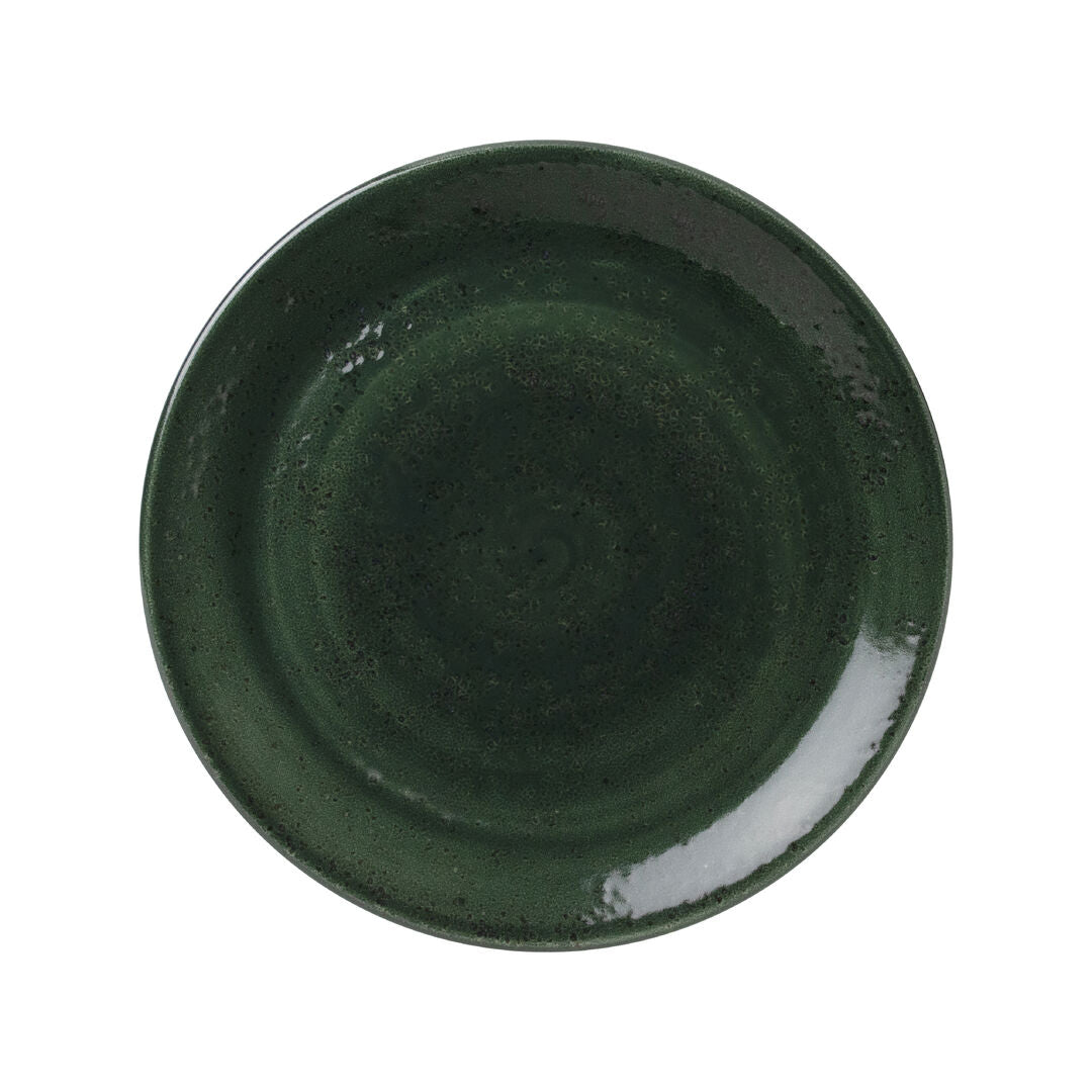 Vesuvius Burnt Emerald Coupe Plate 25.25cm (10") - Pack 12