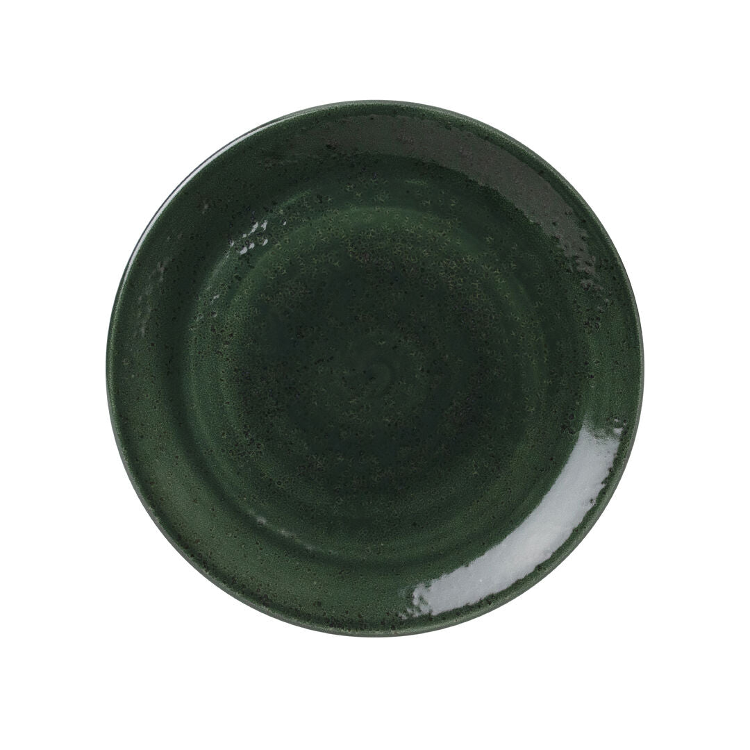 Vesuvius Burnt Emerald Coupe Plate 15.25cm (6") - Pack 12