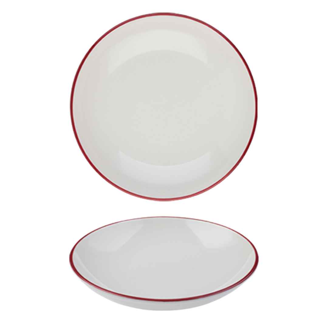 Modest Maroon Coupe Bowl 30cm / 11.75" - Pack 6