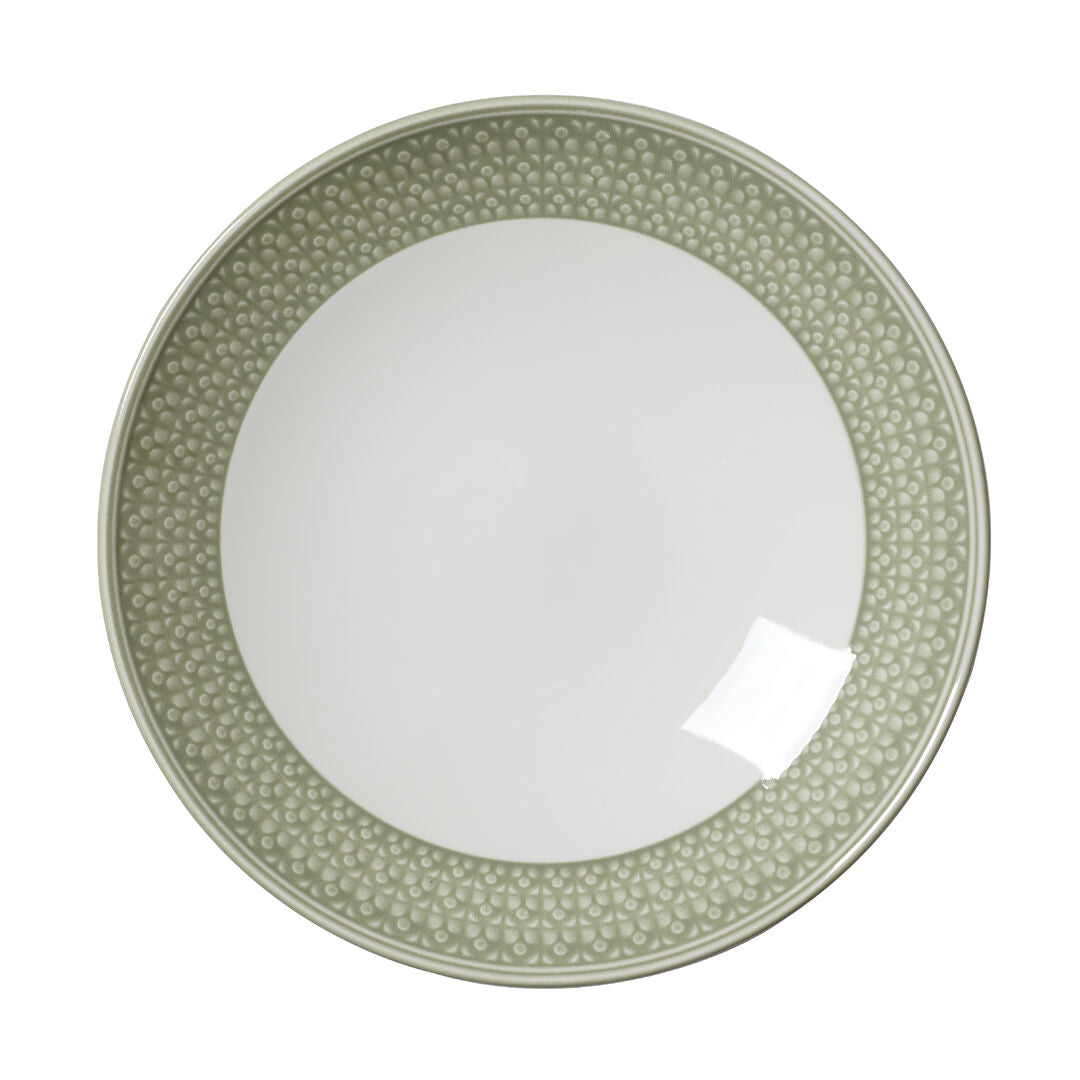 Bead Sage Accent Coupe Bowl 25.25cm 120.25cl (10" 42 3/10oz) - Pack 12