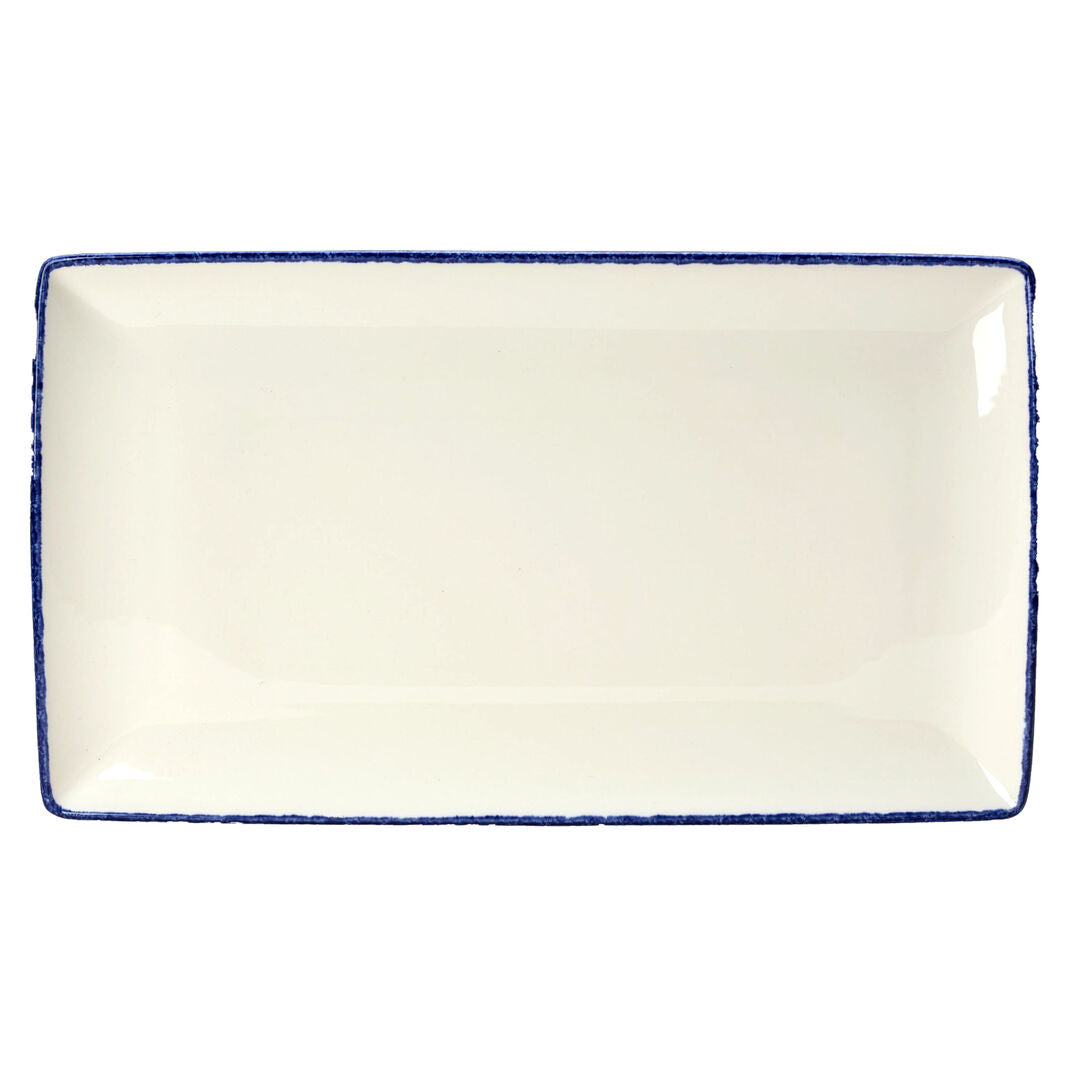 Blue Dapple Rectangle Three 32 x 19cm (12 1/2 x 7 1/2") - Pack 6