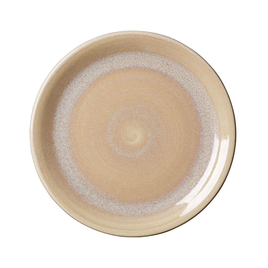 Revolution Sandstone Coupe Plate 20.25cm (8") - Pack 12
