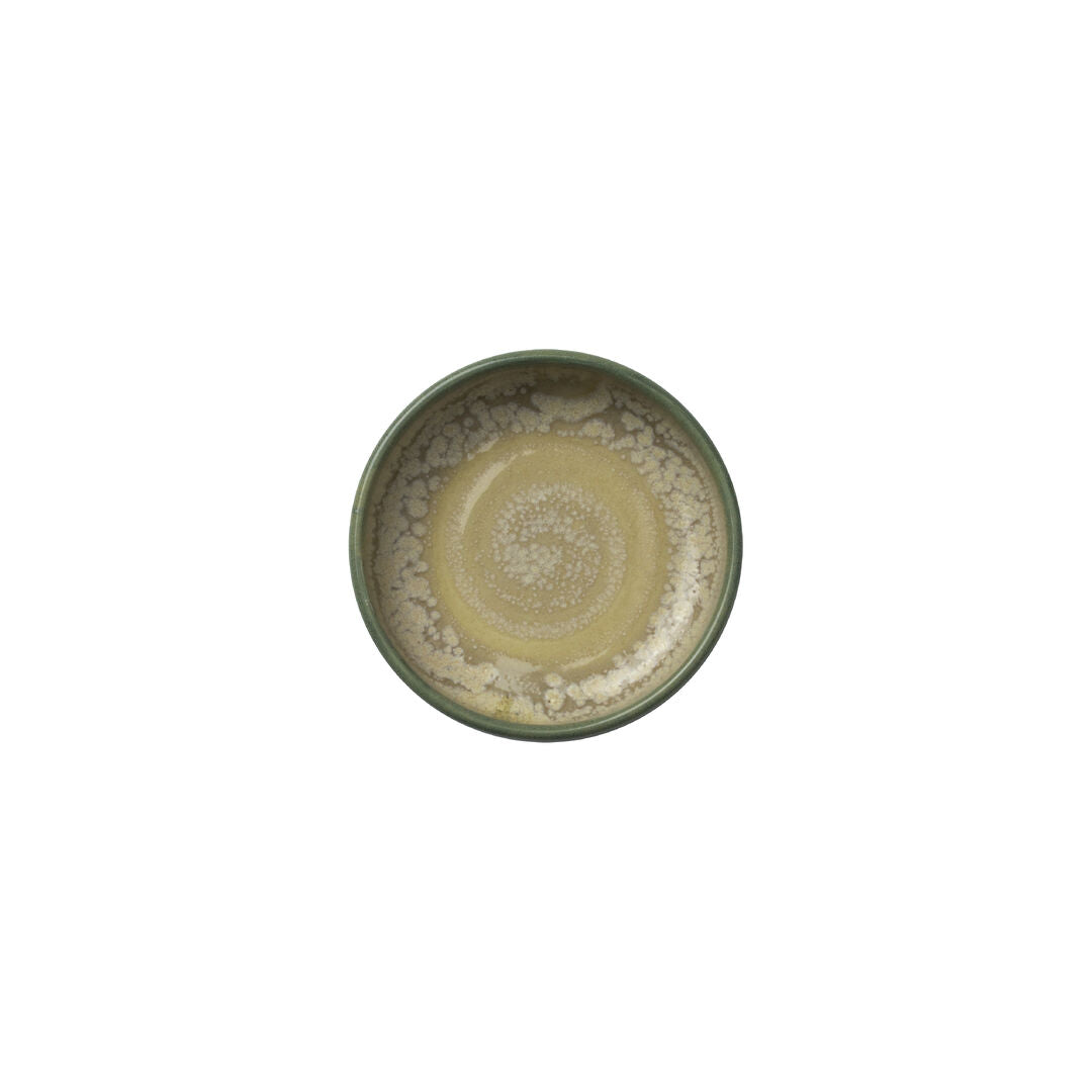 Aurora Revolution Jade Round Stacking Tray 7.5cm 7.67cl (3" 2 7/10oz) - Pack 12