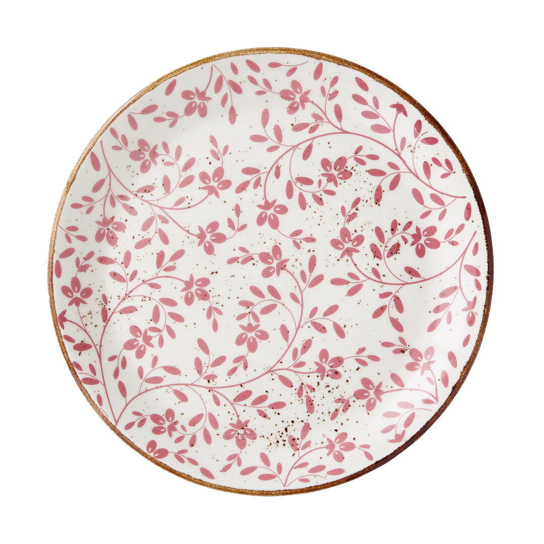Flora Pink Coupe Plate 25.25cm (10") - Pack 12