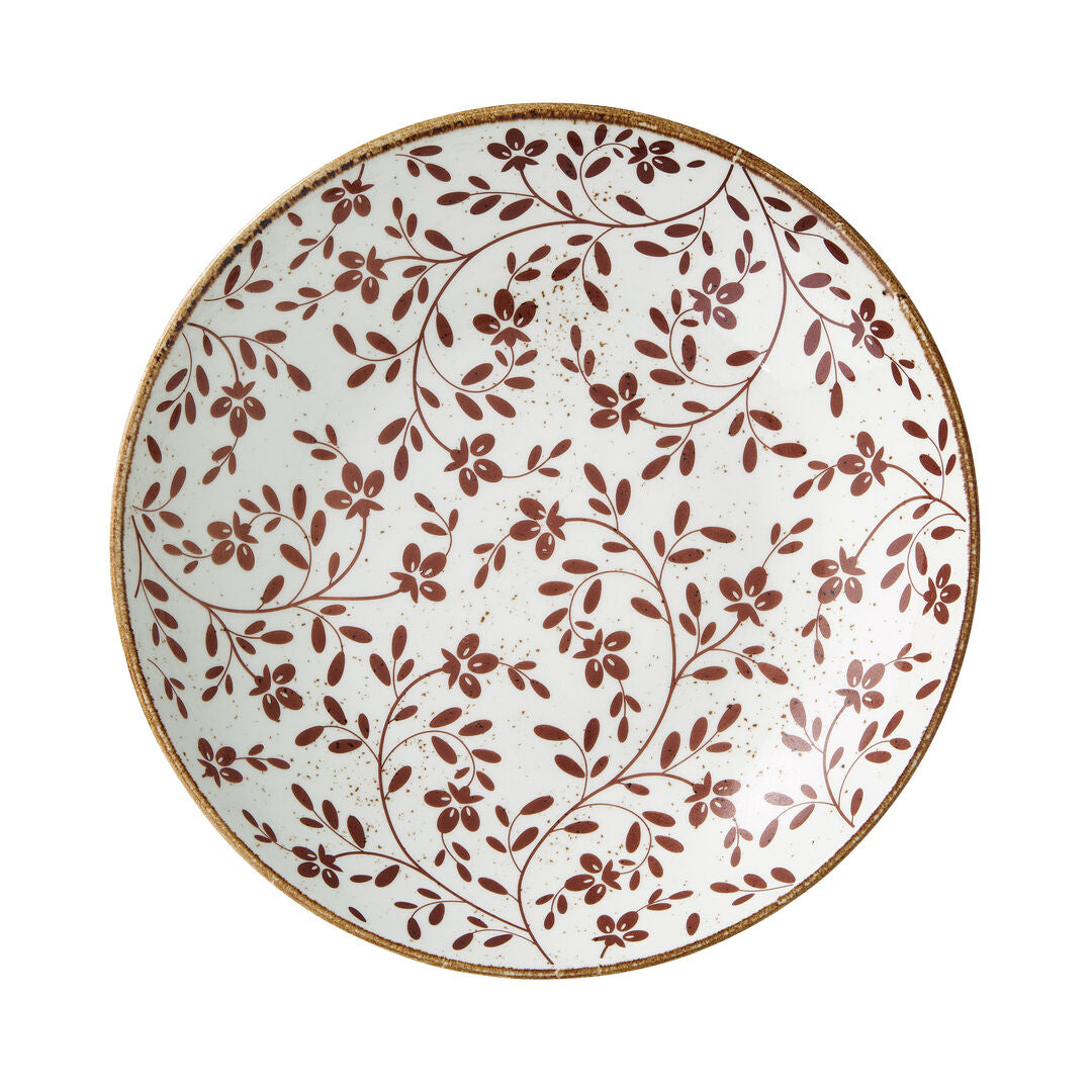Flora Brown Coupe Bowl 25.5cm 120.25cl (10" 42 2/7oz) - Pack 12