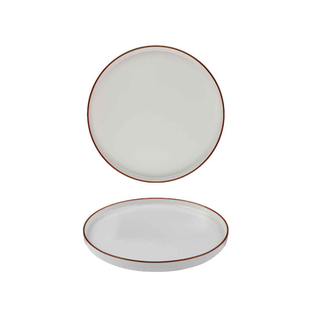 Modest Brown Signature Plate 21cm / 8.25" - Pack 6
