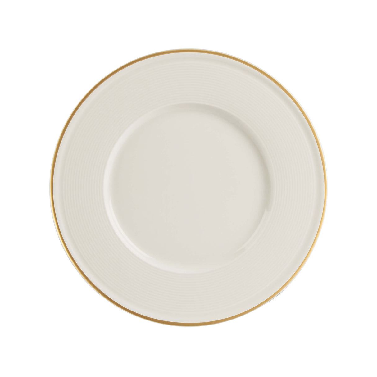 Line Gold Band Plate 25cm
