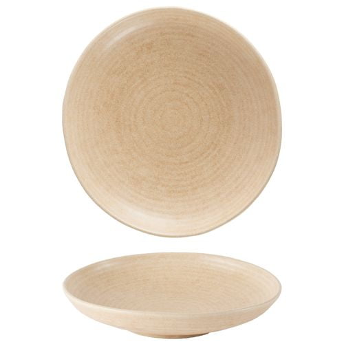 Nude Deep Plate 26cm/10¼" - Pack 6