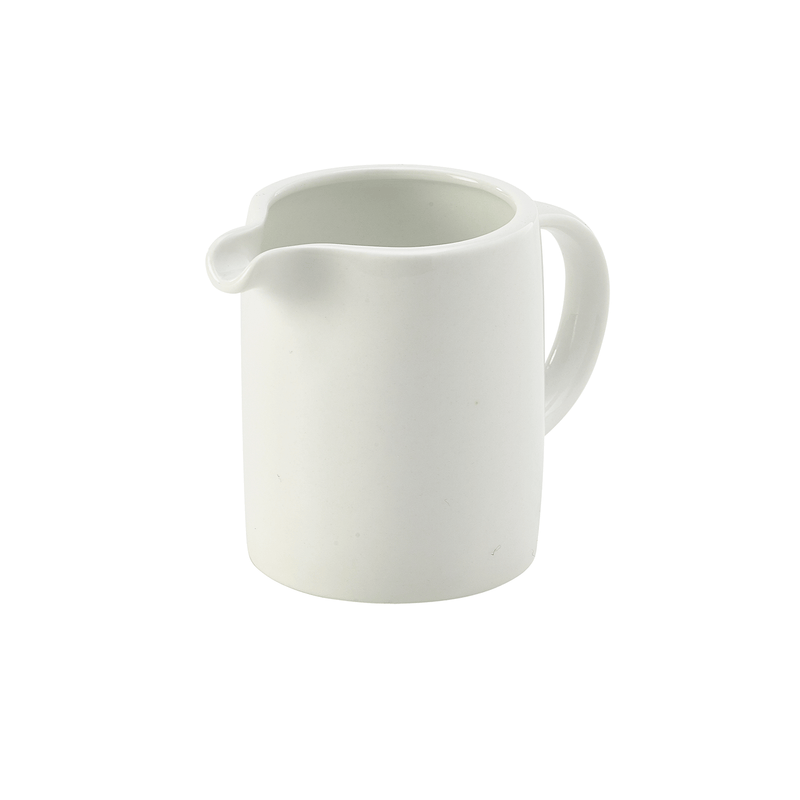 Genware Porcelain Solid Milk Jug 12cl/4oz