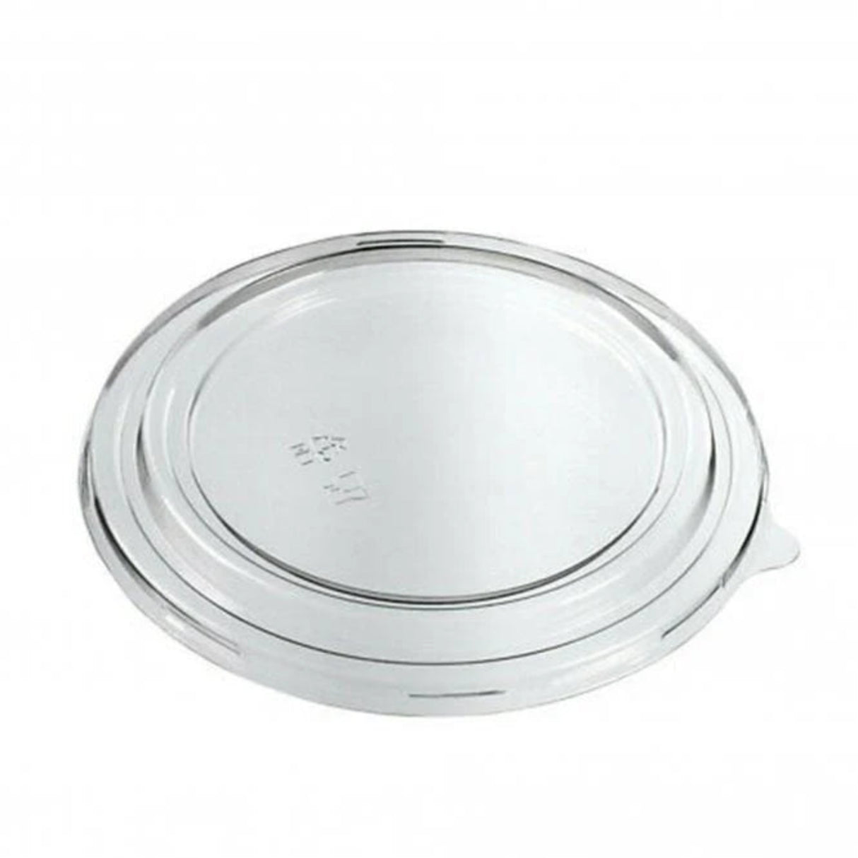 Clear round plastic lid 500-750ml