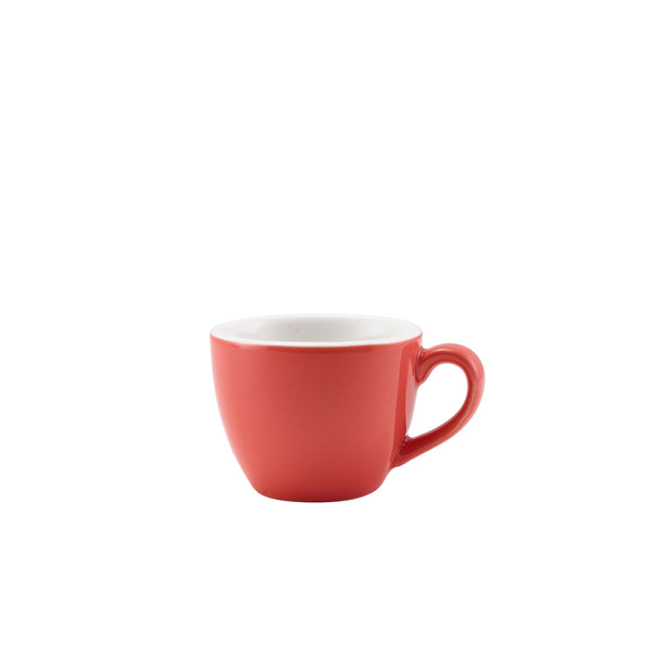 GenWare Porcelain Coral Bowl Shaped Cup 9cl/ 3oz