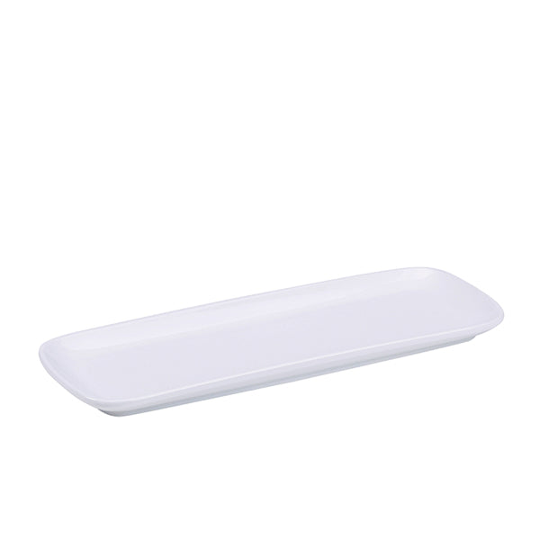Genware Porcelain Ellipse Platter 27 x 10cm/ 10.75 x 4"