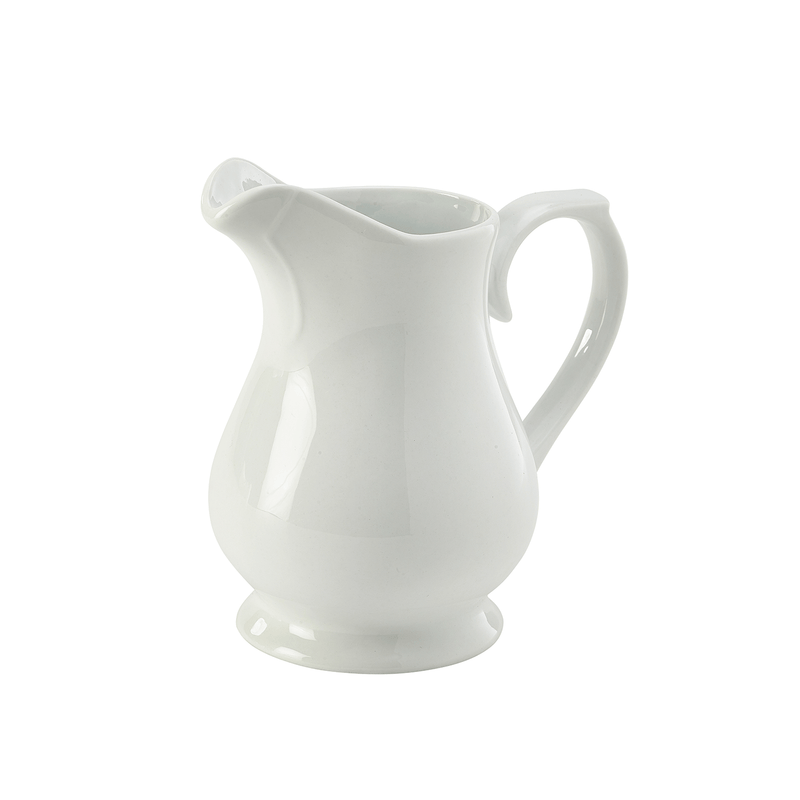 Genware Porcelain Traditional Serving Jug 56cl/20oz