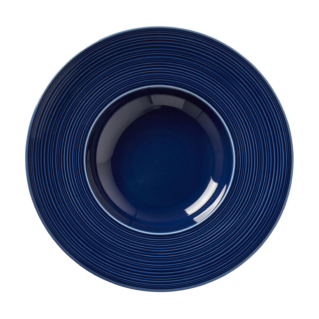 Concorde Midnight Blue Rim Pasta Bowl 28.5cm 34.75cl (11" 12oz) - Pack 12