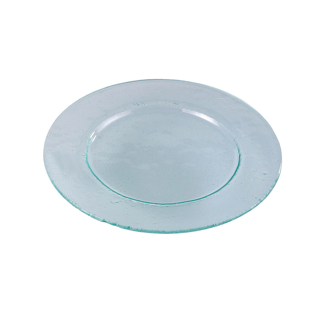 Glass Round Wide Rim Plate 30cm (11 3/4") - Pack 12