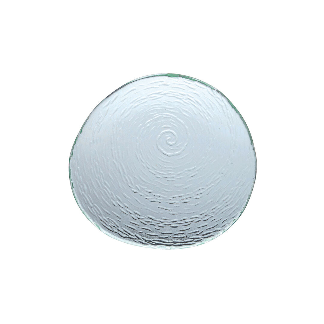 Scape Glass Clear Round Platter 25cm (9 5/6") - Pack 12