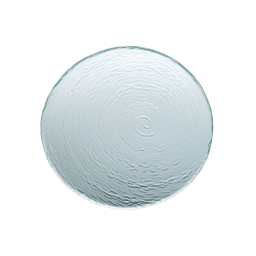 Scape Glass Clear Round Platter 30cm (11 3/4") - Pack 6