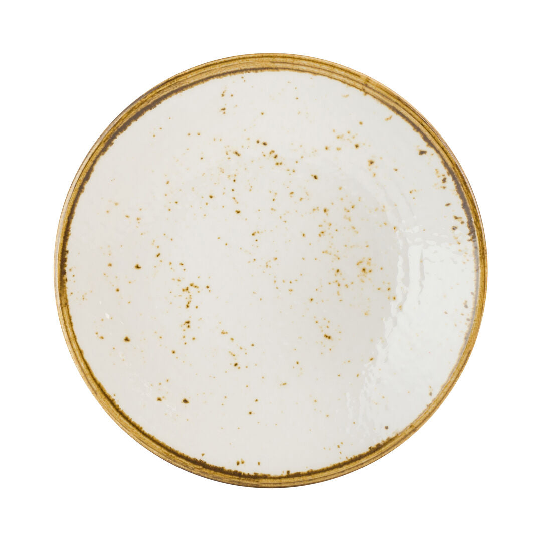 Craft White Coupe Plate 21cm (8 1/2") - Pack 6