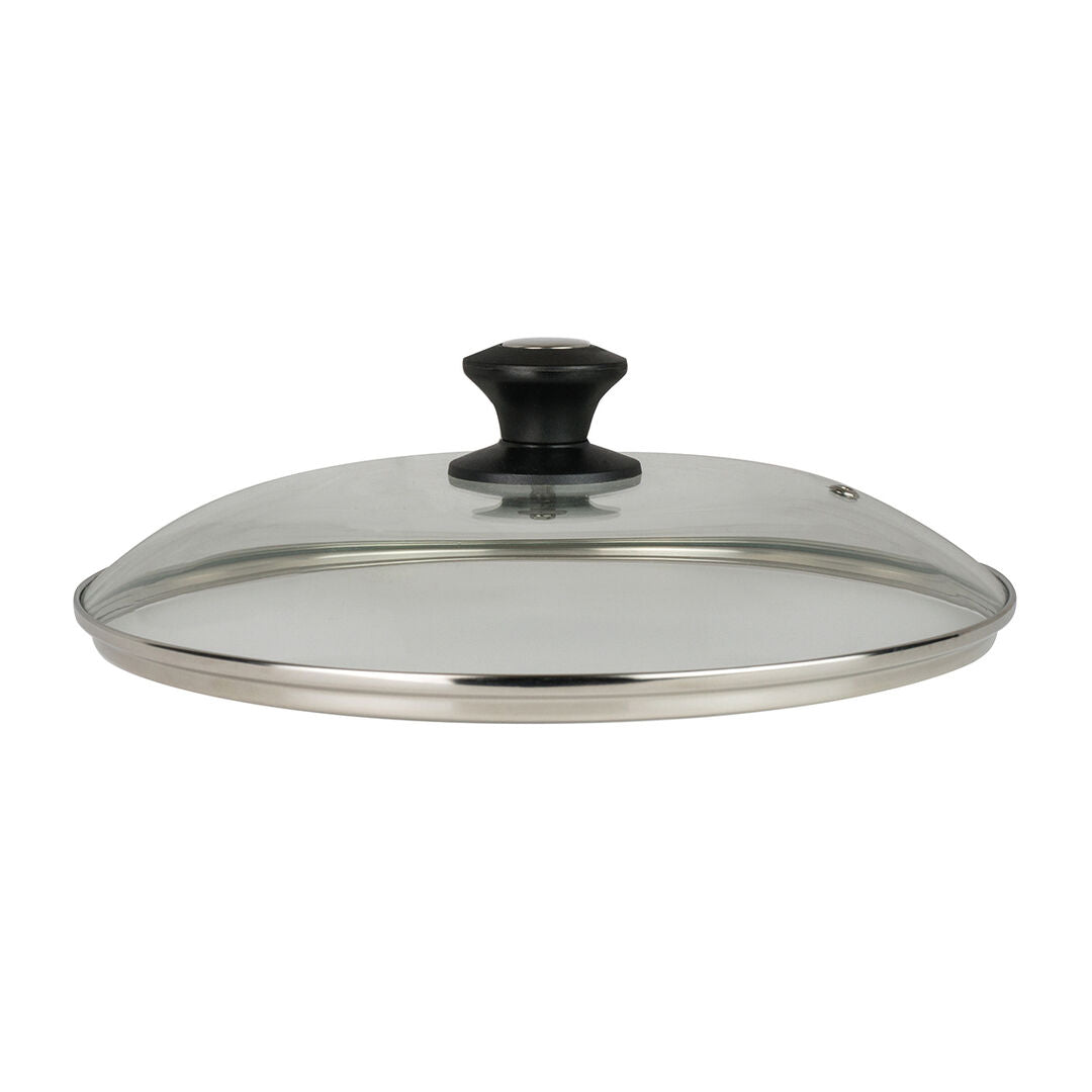 Folio Cookware Tempered Glass Lid with Silicone Rim & Knob 27.9cm (11") Fits QU003 QU004 - Pack 1
