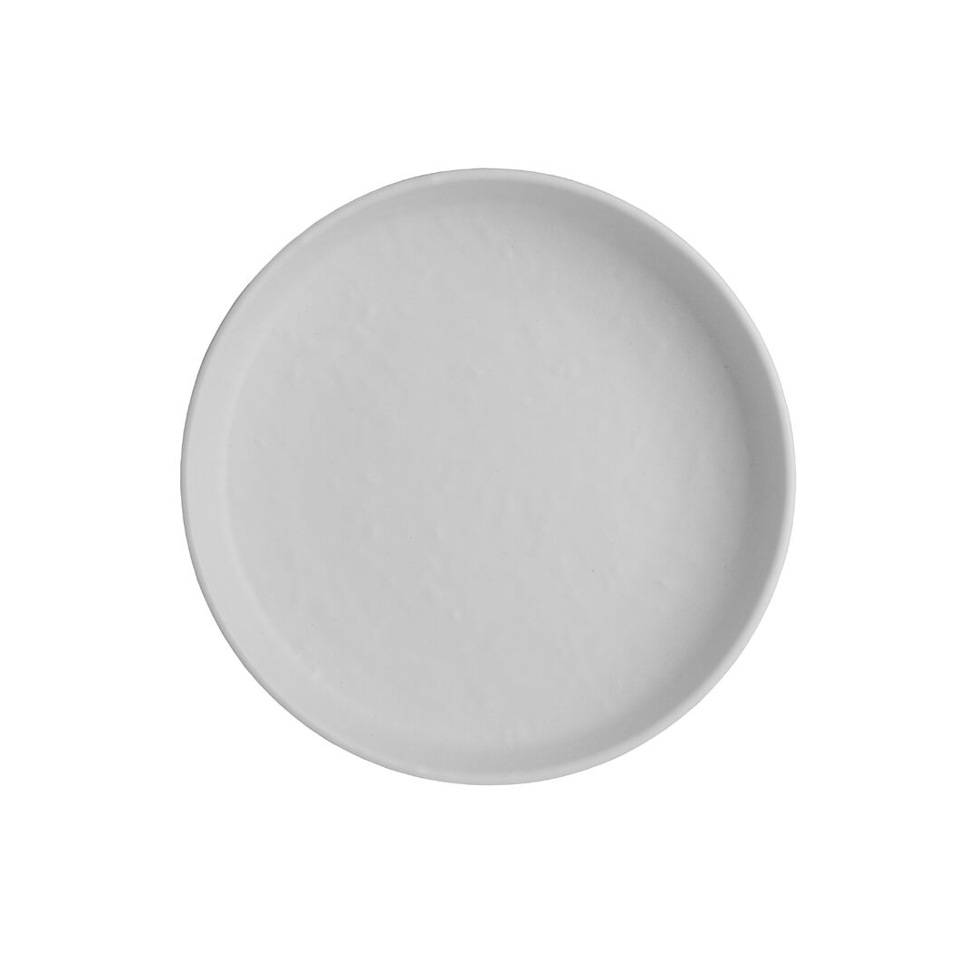 Cali White Round Plate 16.4 x 3.18cm (6 1/2 x 1 1/4") - Pack 12