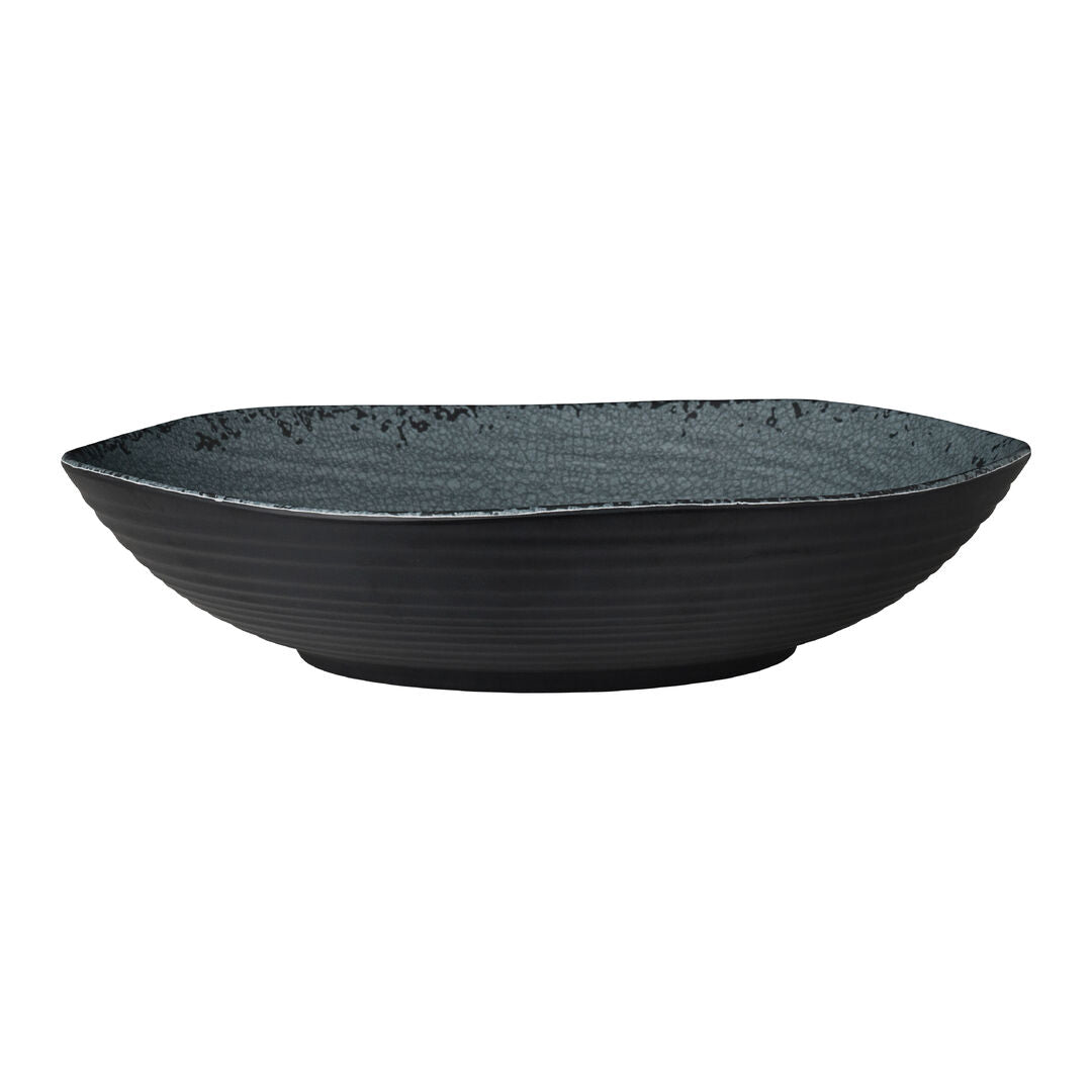 Pompeii Slate Large Shallow Round Bowl 35.9 x 6.7cm 4.5ltr (14 1/7 x 2 2/3" 4 3/4qrt) - Pack 4