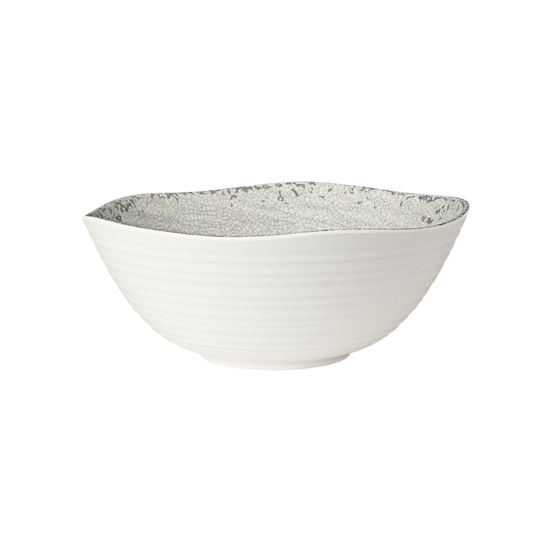 Pompeii Stone Small Round Bowl 24.4 x 9.5cm 2.25ltr (9 3/5 x 3 3/4" 2 3/8qrt) - Pack 6