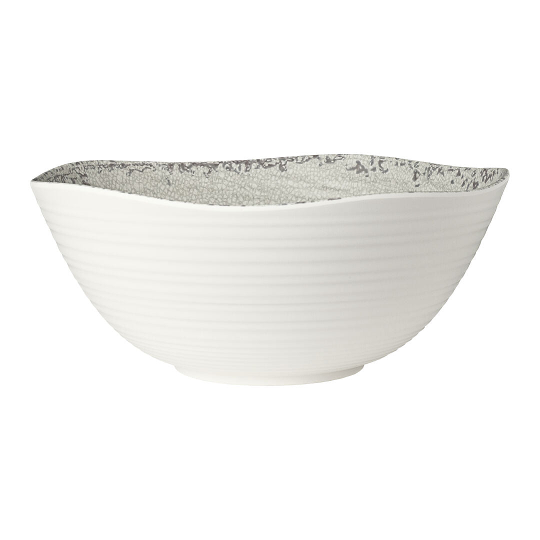 Pompeii Stone Large Round Bowl 35.6 x 14.9cm 9.1ltr (14 x 5 6/7" 9 5/8qrt) - Pack 2