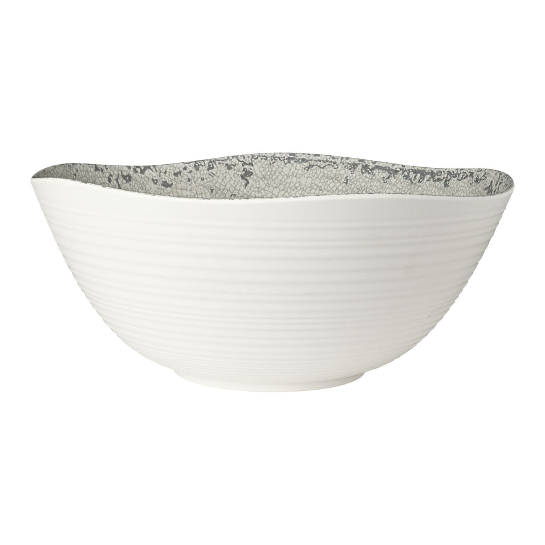 Pompeii Stone Large Round Bowl 41.3 x 17.5cm 15.3ltr (16 1/4 x 6 8/9" 16 1/6qrt) - Pack 2