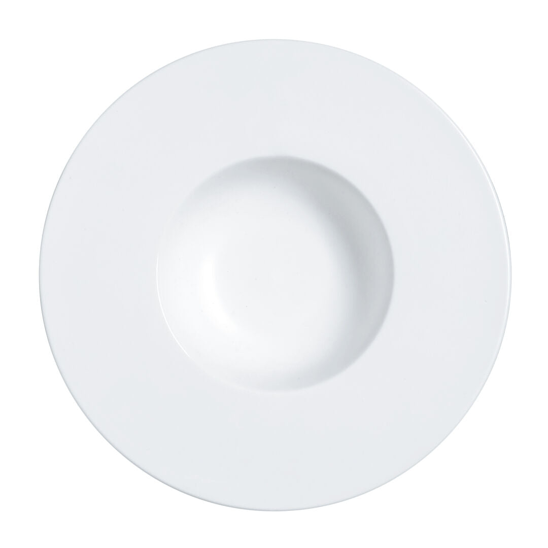 Flat Wide Rim Bowl 23cm (9") - Pack 12