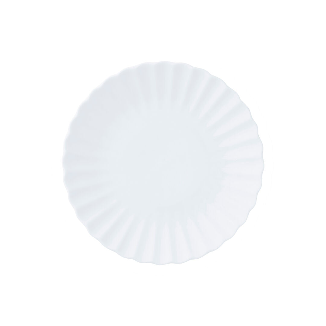 Fluted Coupe Plate 17.5cm (6 3/4") - Pack 12