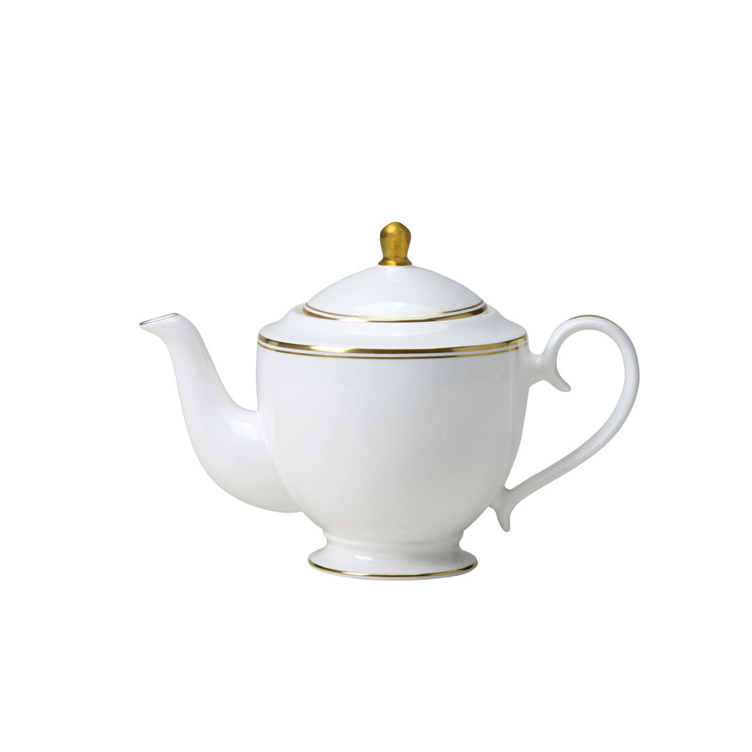 Burnished Gold Classic 4 Cup Teapot 16.5cm 80cl (6 1/2" 28oz) - Pack 6