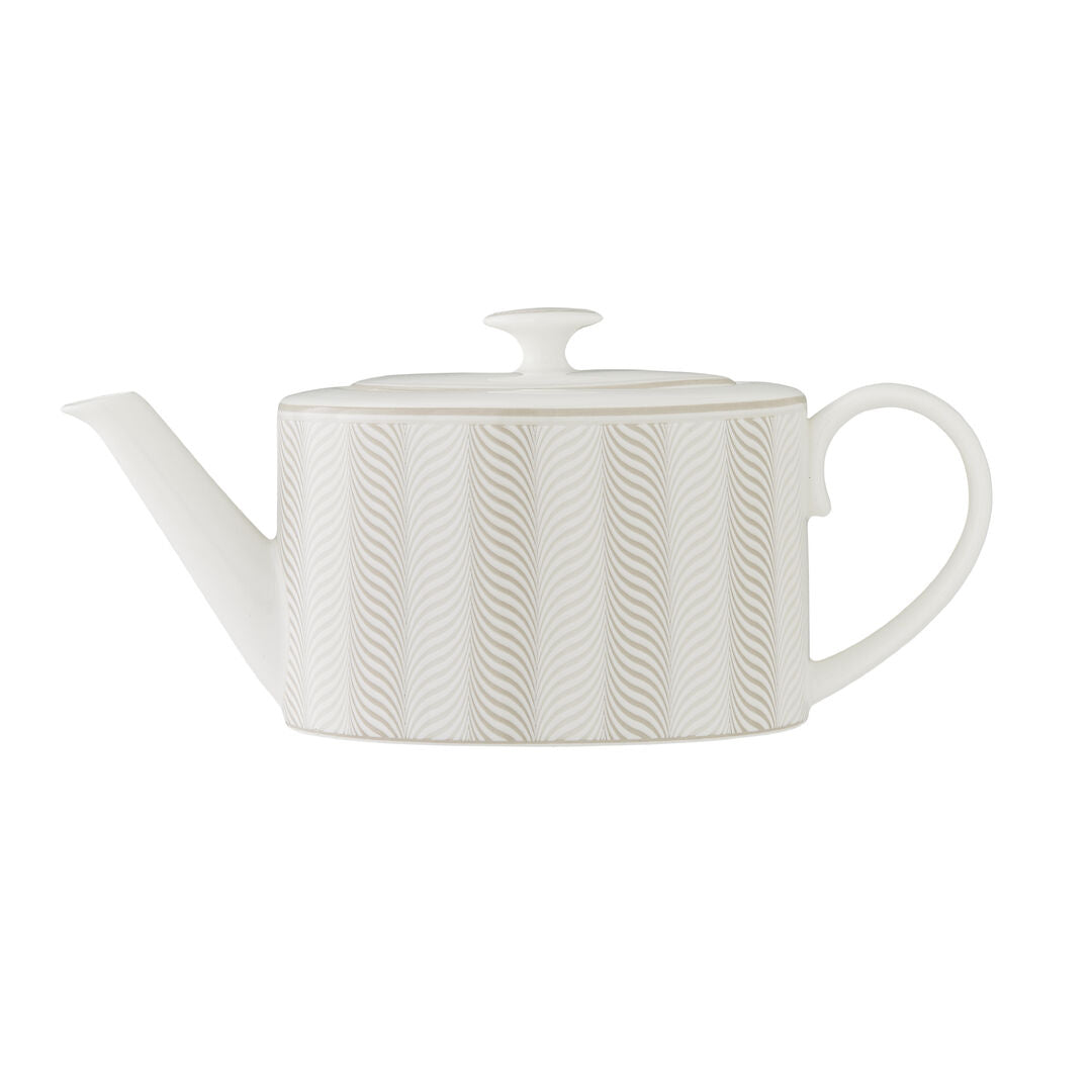 Bakewell Coupe 2 Cup Oval Teapot 10cm 55cl (4" 19 1/3oz) - Pack 6