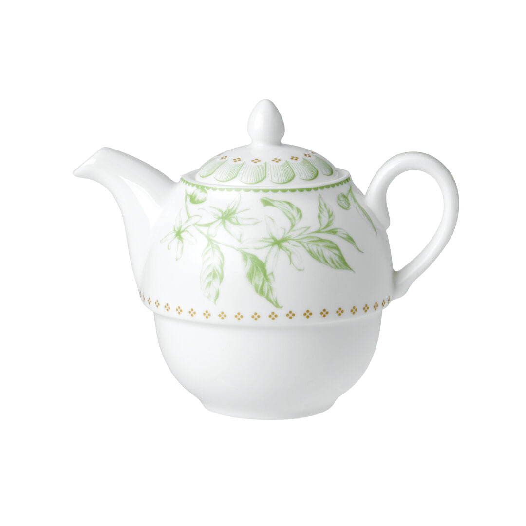 Hive Green Coupe Tea For One Teapot 12.4cm 46cl (5" 16oz) - Pack 6