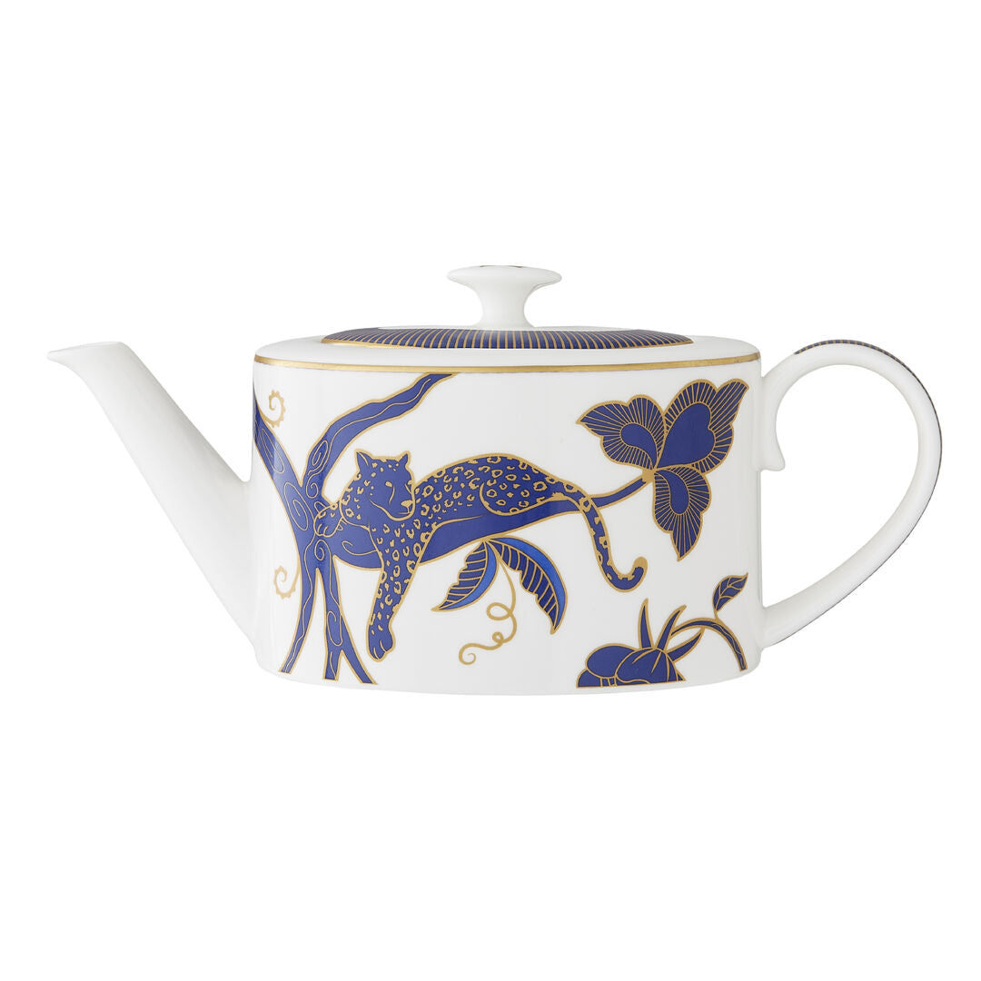 Makira Coupe 2 Cup Oval Teapot 10cm 55cl (4" 19 1/3oz) - Pack 6