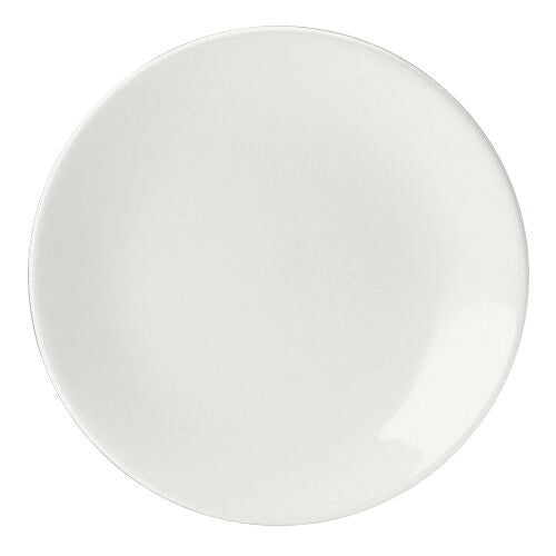 Monaco White Contour Plate 15.25cm (6") - Pack 36