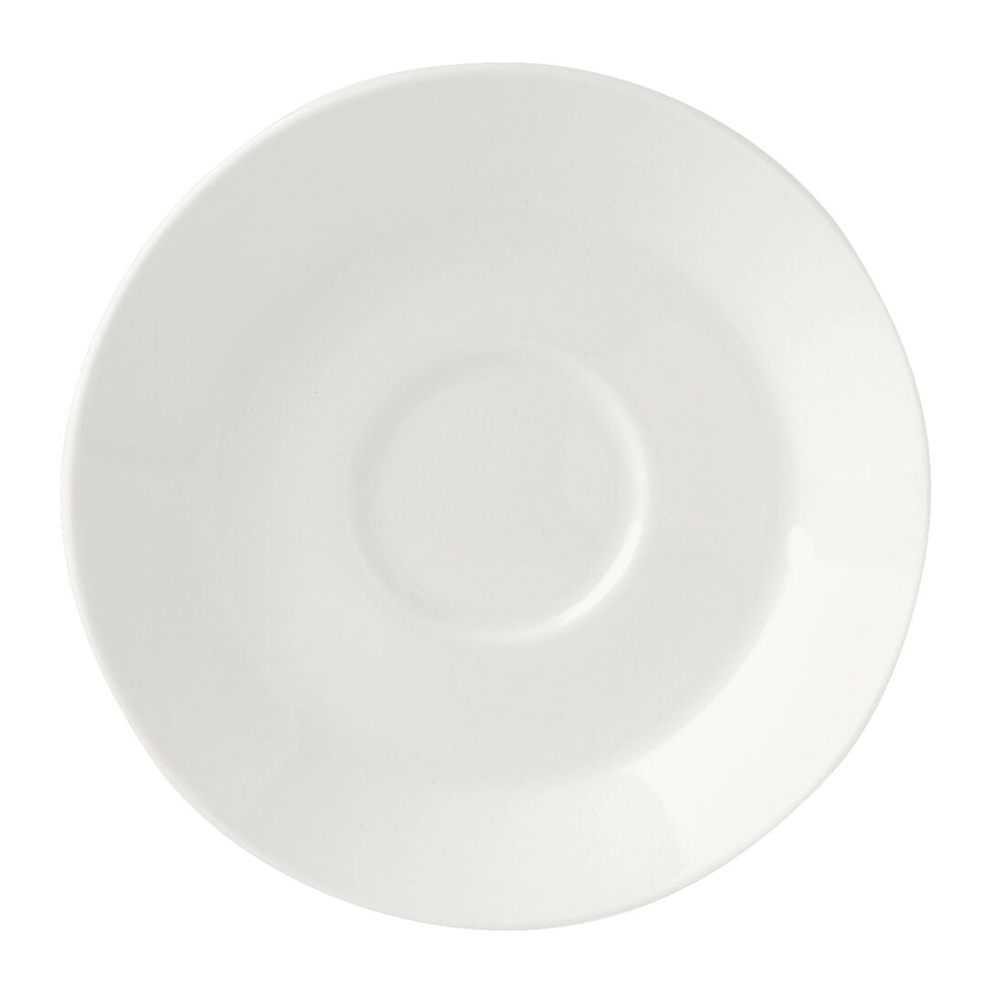 Monaco White Saucer 11.75cm (4 5/8") - Pack 36