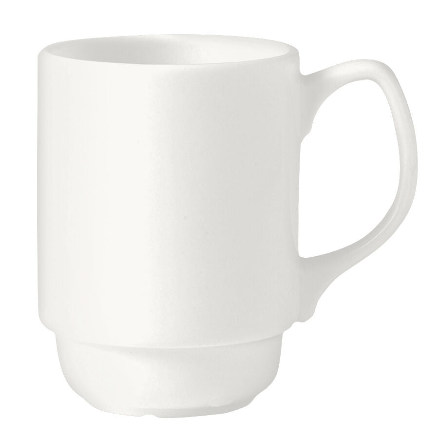 Monaco White Stacking Beaker 26cl (9oz) - Pack 36
