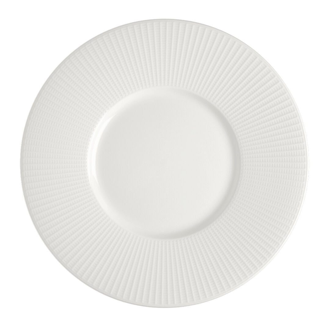 Willow Medium Gourmet Plate 28.5cm (11 1/4") - Pack 6