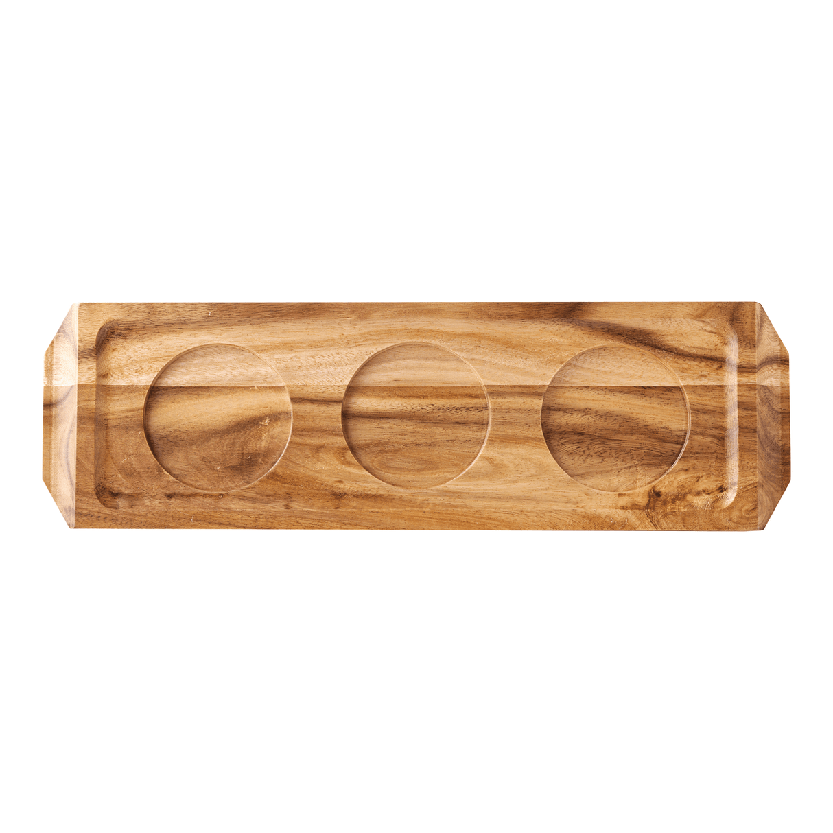 Acacia Wine/Beer Flight 11.5 x 3.5" (29 x 9cm)