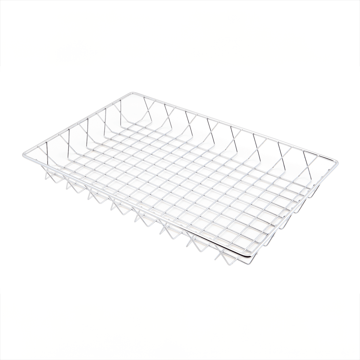 Chrome Display Basket 45X30X5cm