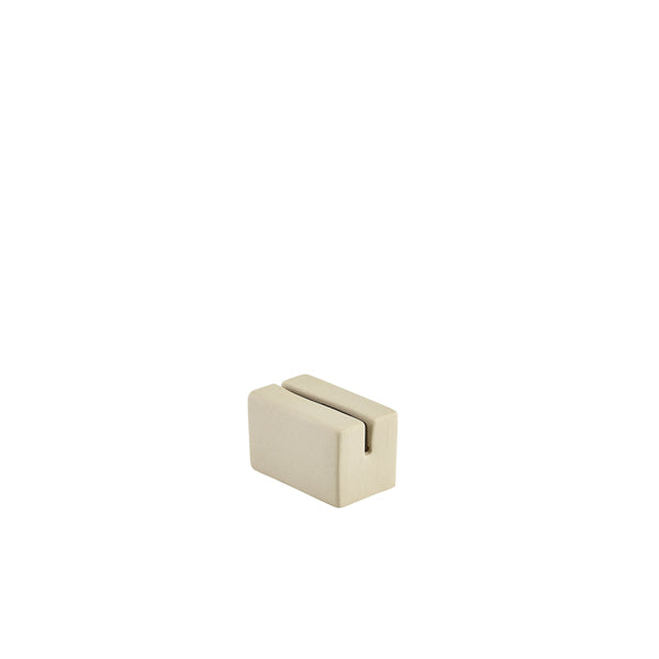 GenWare Ceramic Sign Holder 5 x 3 x 3cm