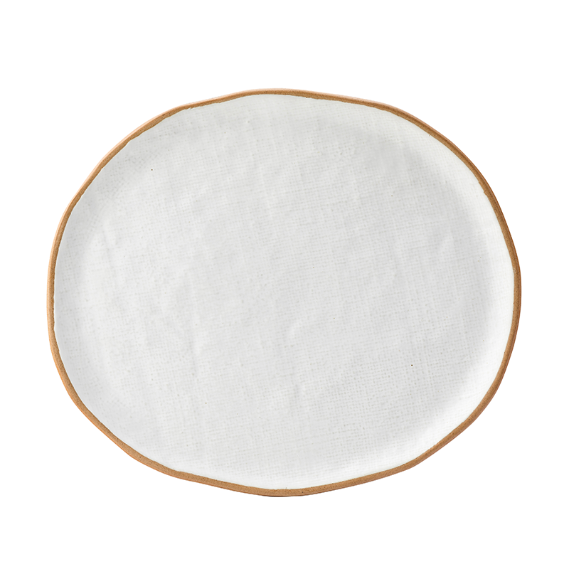 Hessian Plate 11.5" x 10" (29cm x 25.5cm)