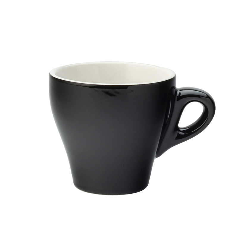 Barista Tulip Black Cup 6.25oz (18cl)