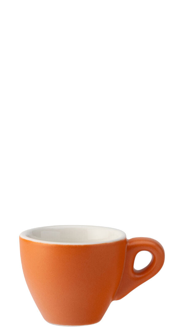 Barista Espresso Matt Orange Cup 2.75oz (8cl) - Pack 12