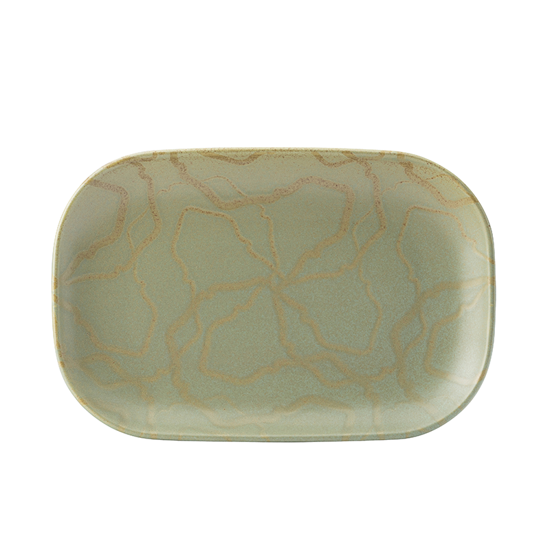 Maze Kale Rectangular Platter (25x17cm)